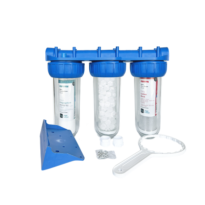 💧 AquaShield Pro 3pack™ – Pack Triple Filtración con Instalación 💧🚰 Elimina Sedimentos, Sarro y Cloro para Agua 100% Pura en Todo Tu Hogar 🚰