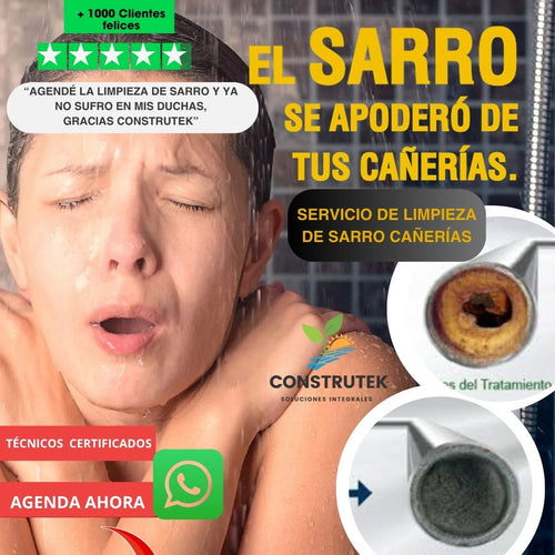🚰 ServAquaShield™ – Filtro Antisarro + Instalación + Limpieza Cañería – ¡Recupera la Presión de Agua en Tu Hogar! 🚰